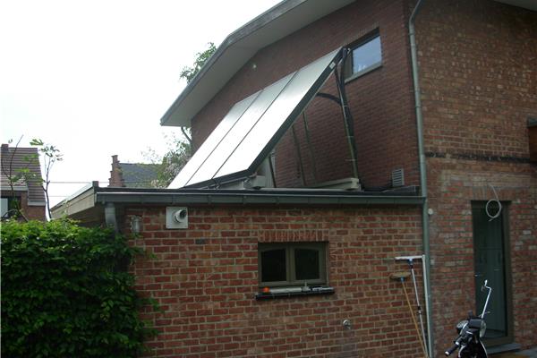 Centrale verwarming met Zonnepanelen